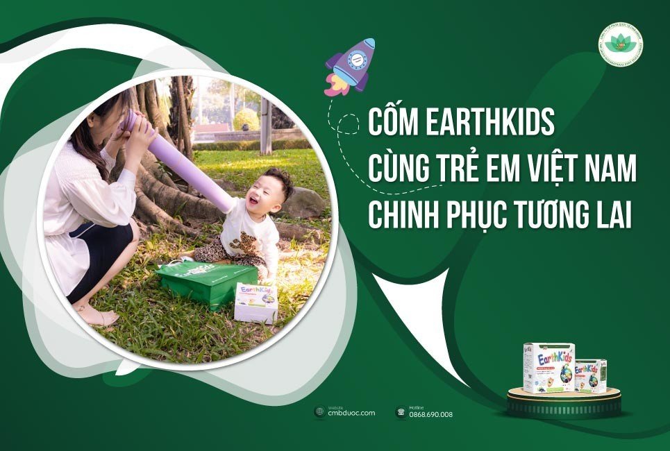 Cốm EarthKids - 1 giải pháp dinh dưỡng cho trẻ từ 2 tuổi